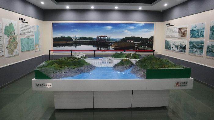 三峽試驗壩博物館內部 宋天浩攝